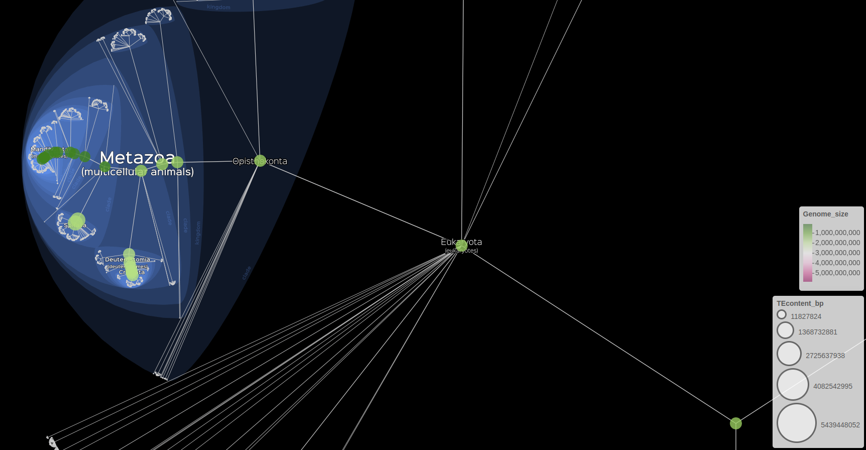 Visualisation of genomics data